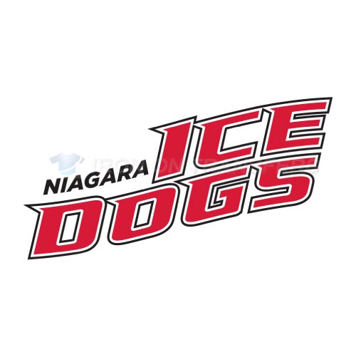 Niagara IceDogs Iron-on Stickers (Heat Transfers)NO.7351